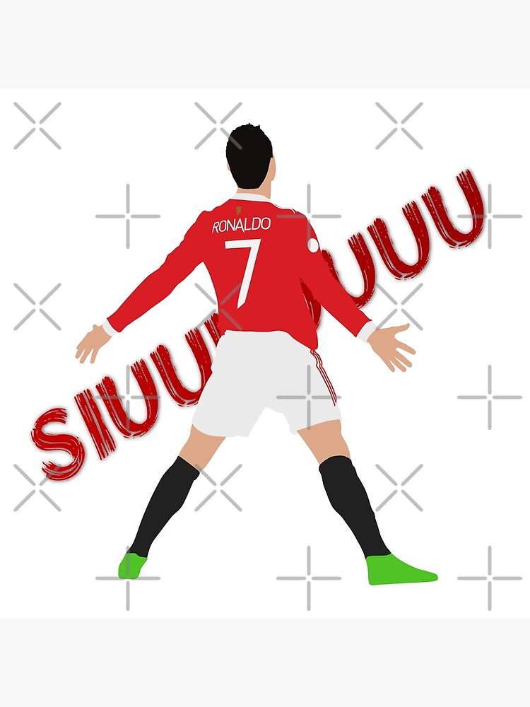 Cristiano Ronaldo - Siuuu | Art Board Print