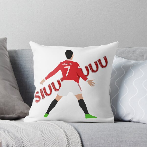 Item preview, Cristano Ronaldo Celebration Block Art SIUUUU with text designed and sold by HTWallace.