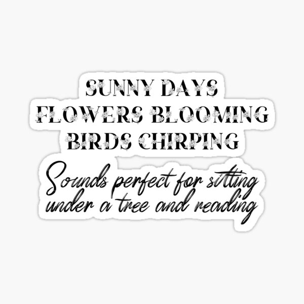 Item preview, Sunny Days Reading designed and sold by authormerch03.