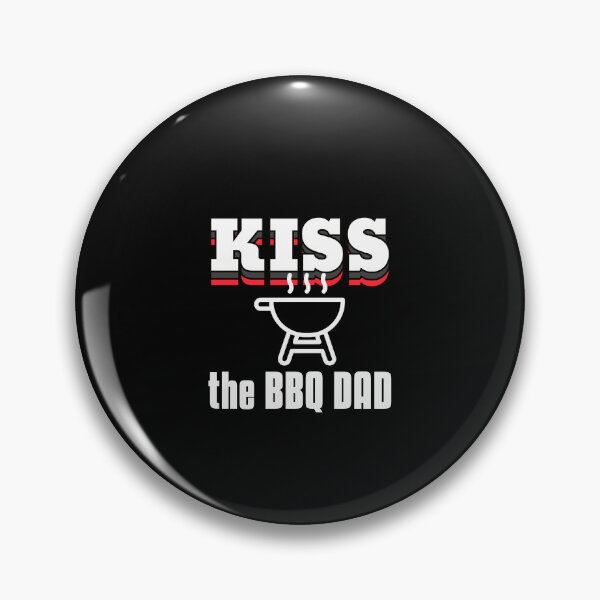 Item preview, Kiss the BBQ dad. Papa grill design designed and sold by VitoTDesign.