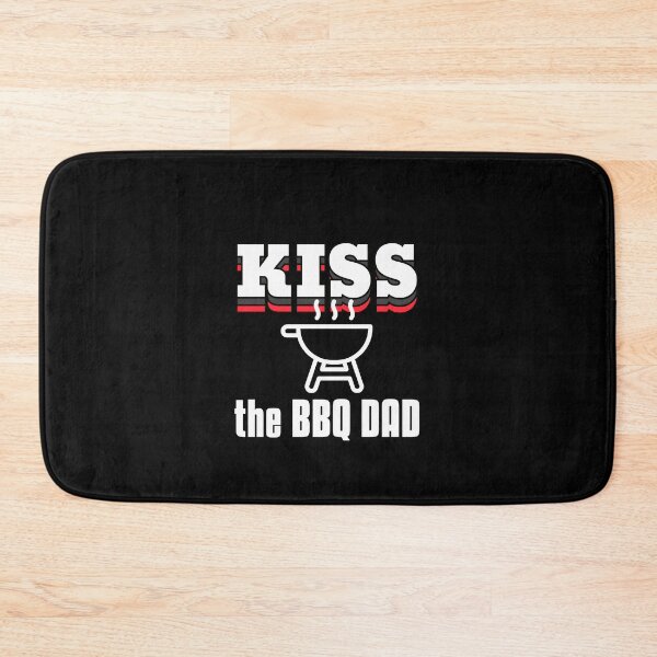 Item preview, Kiss the BBQ dad. Papa grill design designed and sold by VitoTDesign.
