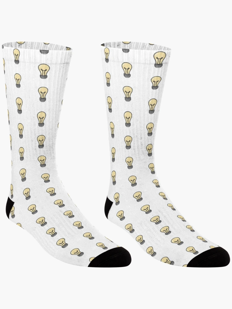 Thumbnail 3 of 5, Socks, Lightbulb designed and sold by Reeseworks.