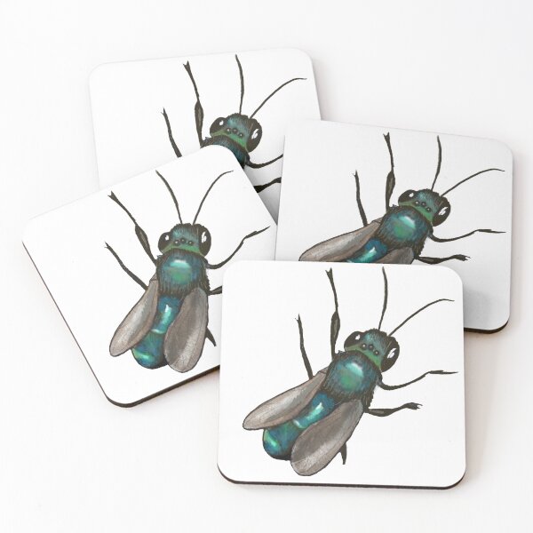 Item preview, Blue Orchard Bee  designed and sold by Allison Campbell.