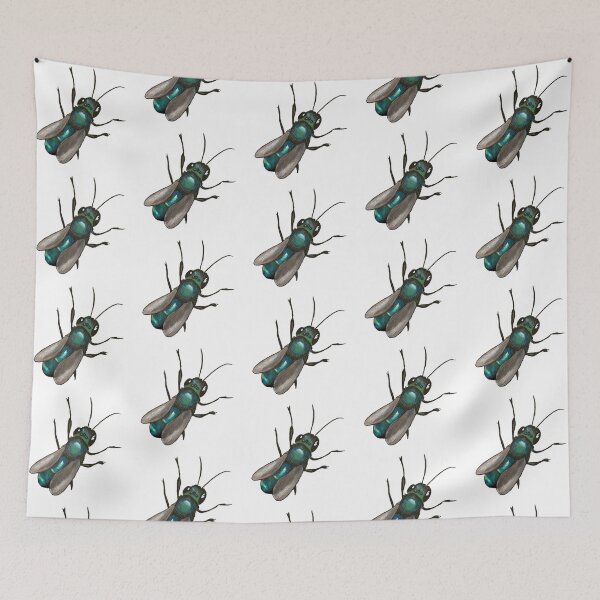 Item preview, Blue Orchard Bee  designed and sold by Allison Campbell.