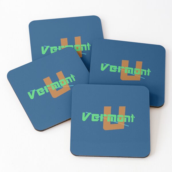 Item preview, Vermont U abstract design designed and sold by lobodelnoir.