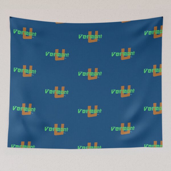 Item preview, Vermont U abstract design designed and sold by lobodelnoir.