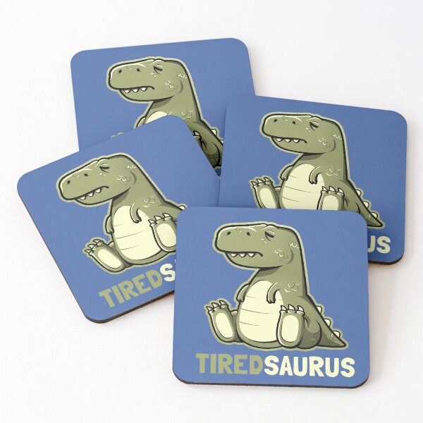 Item preview, Tiredsaurus - Funny Lazy Dinosaur Gift designed and sold by EduEly.