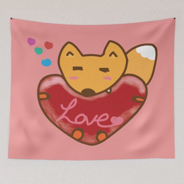 Item preview, Love Fox designed and sold by MILdecals.