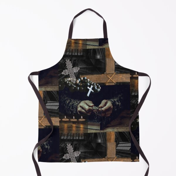 Item preview, Holy Religious Hands & Cross Photography Collage Design designed and sold by EarthArtDesigns.