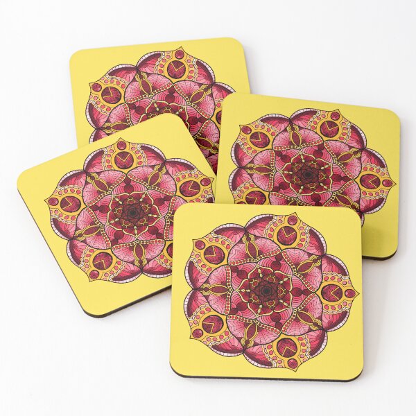 Item preview, Beauty and the Beast Mandala designed and sold by BucketCreates.