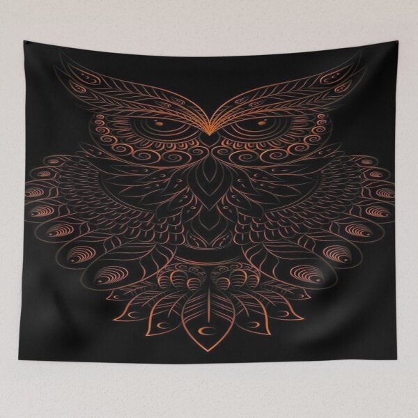 Item preview, Mystical Owl designed and sold by MyTshirtArt.