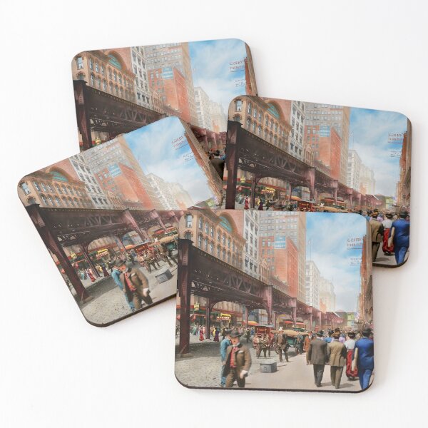 Item preview, City - Chicago, IL - Historic Wabash Ave 1907 designed and sold by Mike Savad Photography.