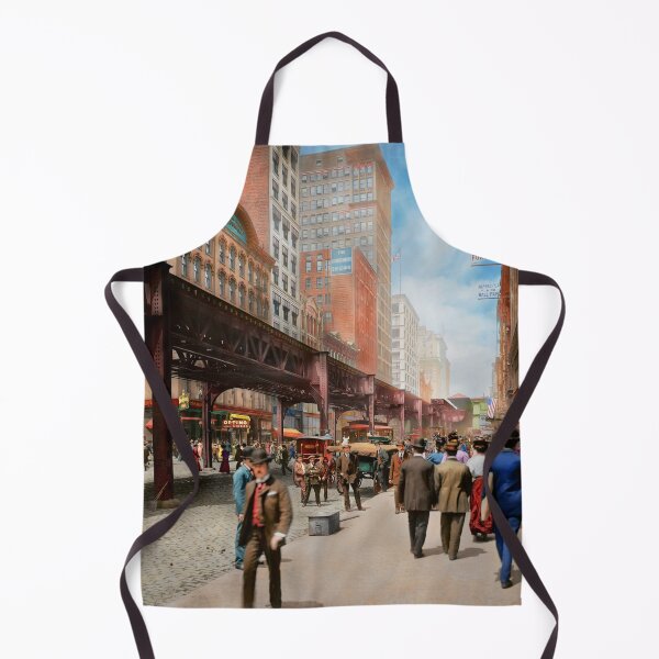 Item preview, City - Chicago, IL - Historic Wabash Ave 1907 designed and sold by Mike Savad Photography.