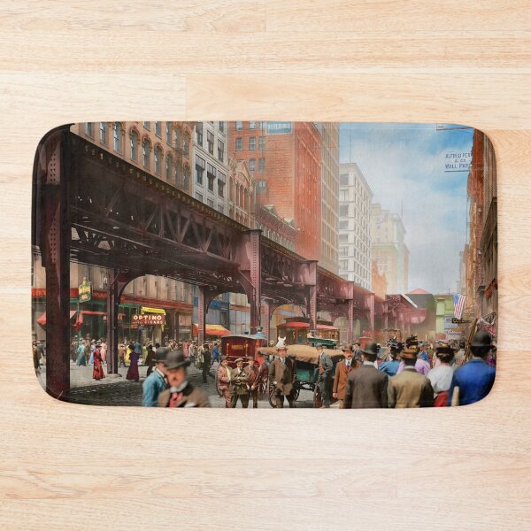 Item preview, City - Chicago, IL - Historic Wabash Ave 1907 designed and sold by Mike Savad Photography.