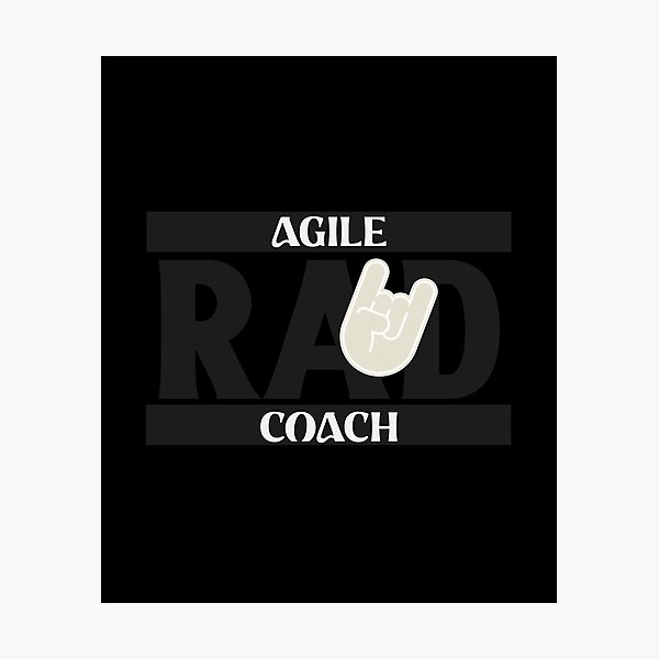 Artikel-Vorschau von RAD Agile Coach, designt und verkauft von Salma Satya & Co.