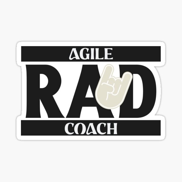 Item preview, RAD Agile Coach designed and sold by Salma Satya & Co.