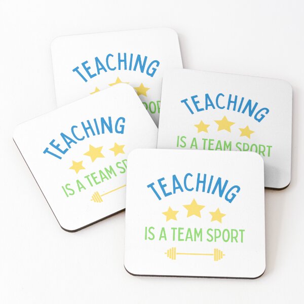 Item preview, teaching is a team sport designed and sold by DoraHappy.