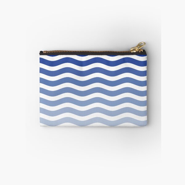 Item preview, Gradient Blue Waves - Pattern designed and sold by TheEndlessStore.