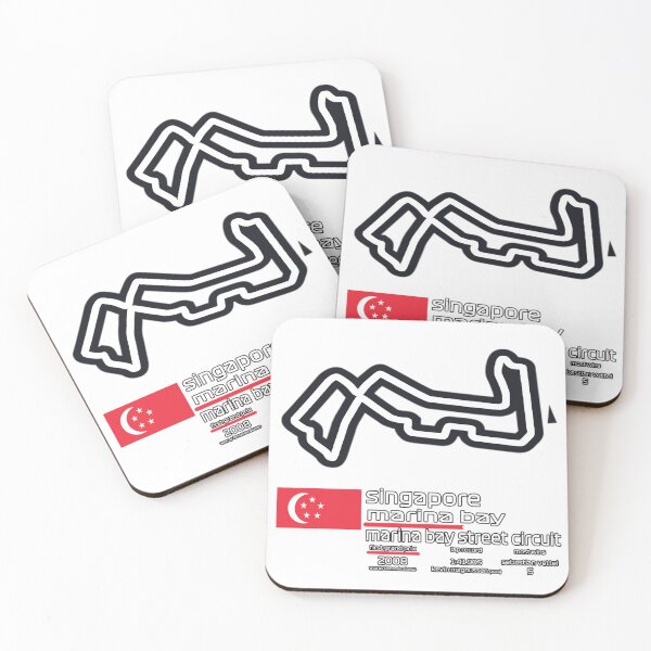 Item preview, Marina Bay Street Circuit F1 Records designed and sold by XXI-21.