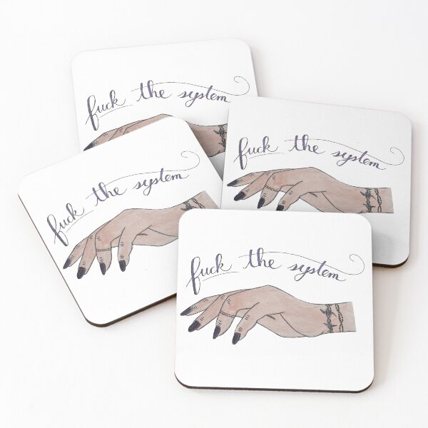 Item preview, Fuck the system designed and sold by unfold-gettable.