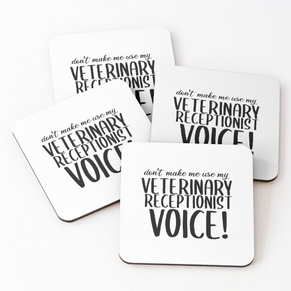 Item preview, Don't Make Me Use My Veterinary Receptionist Voice designed and sold by TeesYouWant.