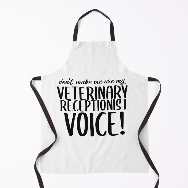 Item preview, Don't Make Me Use My Veterinary Receptionist Voice designed and sold by TeesYouWant.