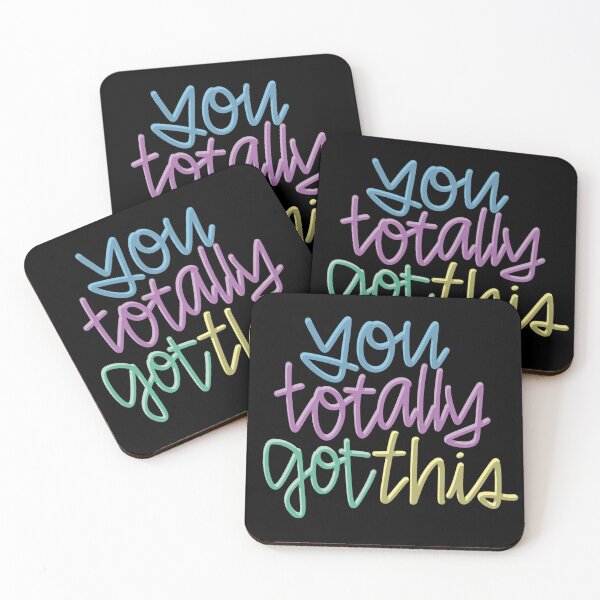 Item preview, You Totally Got This Inspirational and Motivational Quote designed and sold by HarrysMomStudio.
