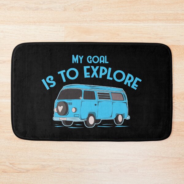 Item preview, My Goal is to EXPLORE CAMPING LIFE designed and sold by OverbeeDesigns.
