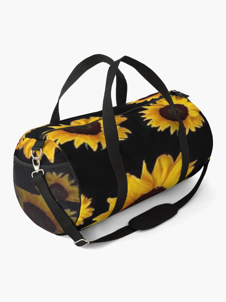 Sunflower Duffle Bag for Sale by nelhurc Redbubble