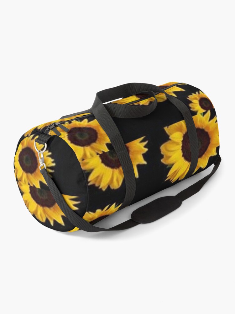 Sunflower Duffle Bag for Sale by nelhurc Redbubble