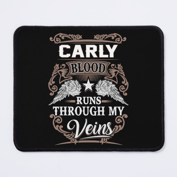 Item preview, Carly Name T Shirt - Carly Blood Runs Through My Veins Gift Item Tee designed and sold by wardorion9.