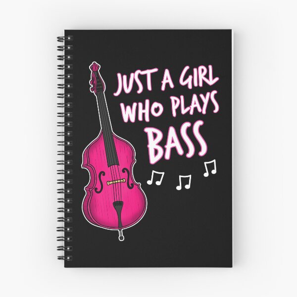 Item preview, Just A Girl Who Plays Bass, Double Bassist designed and sold by doodlerob.