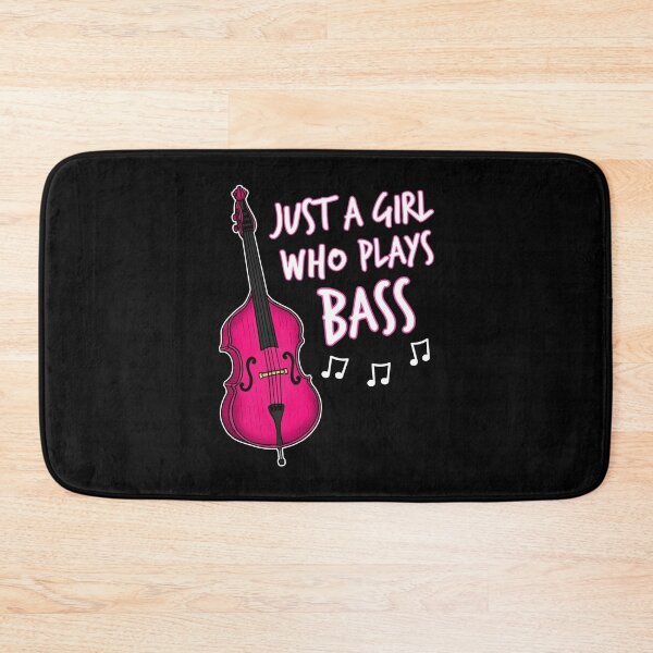 Item preview, Just A Girl Who Plays Bass, Double Bassist designed and sold by doodlerob.