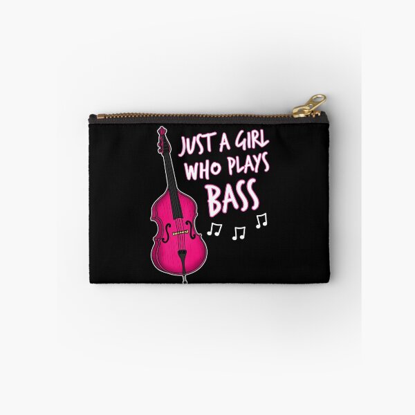 Item preview, Just A Girl Who Plays Bass, Double Bassist designed and sold by doodlerob.