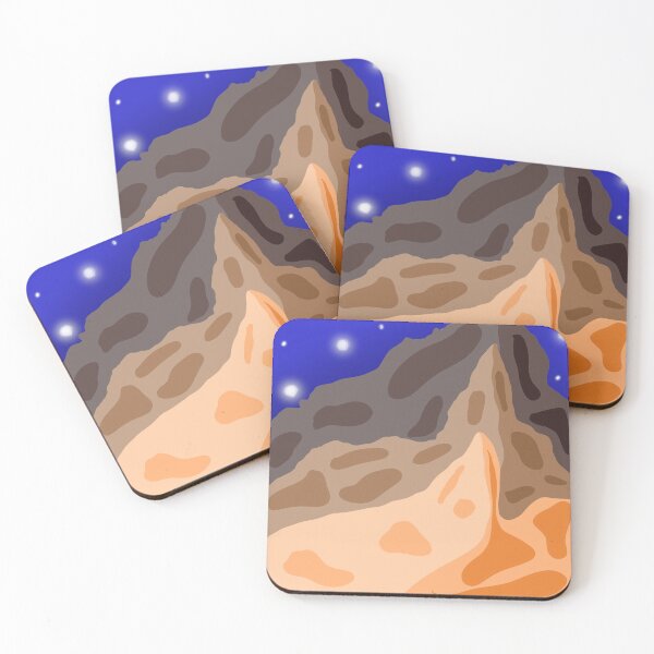 Item preview, Starry Mountain Range designed and sold by Cooper Lynn Designs.