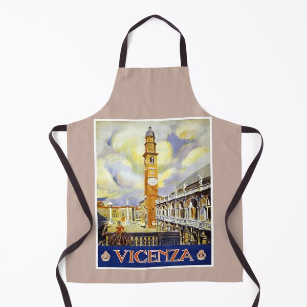 Item preview, VICENZA ITALY : Vintage Travel Advertising Poster Print designed and sold by posterbobs.