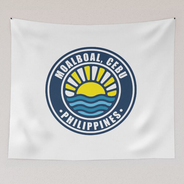 Item preview, moalboal, cebu,Philippines retro sunset designed and sold by JakubkoJunak.