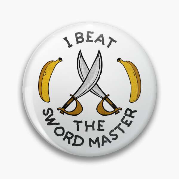 Item preview, I beat the sword master.... (white version) designed and sold by MaesterAemon.