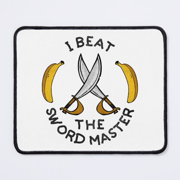Item preview, I beat the sword master.... (white version) designed and sold by MaesterAemon.