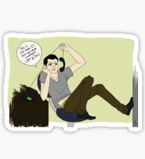 Jim from IT Sticker