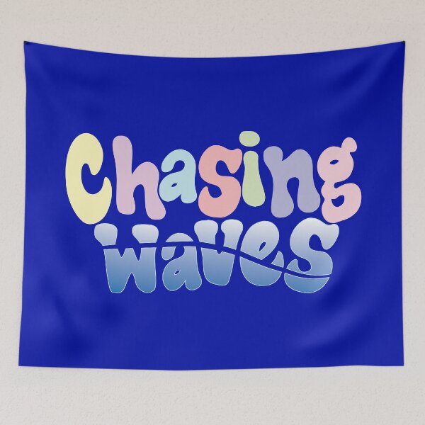 Item preview, Chasing Waves Sweatshirt, by DAM Creative, designed and sold by DAM Creative ⭐⭐⭐⭐⭐.