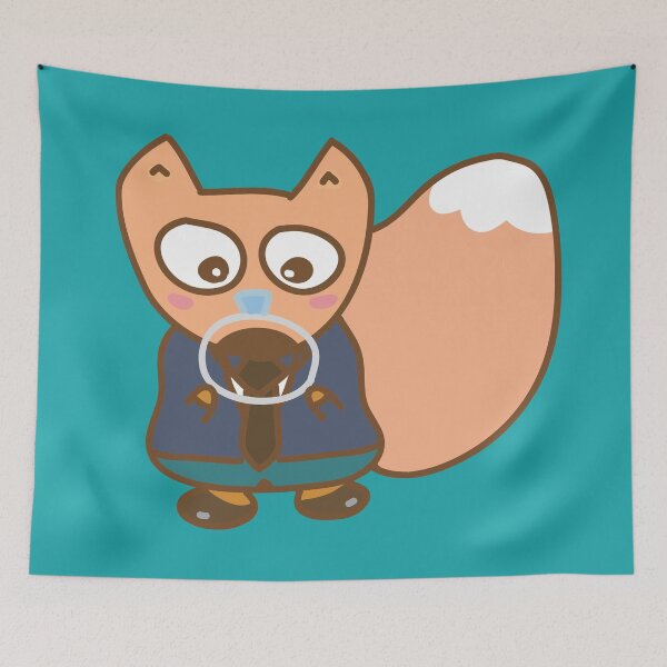Item preview, Fox with Ring designed and sold by MILdecals.