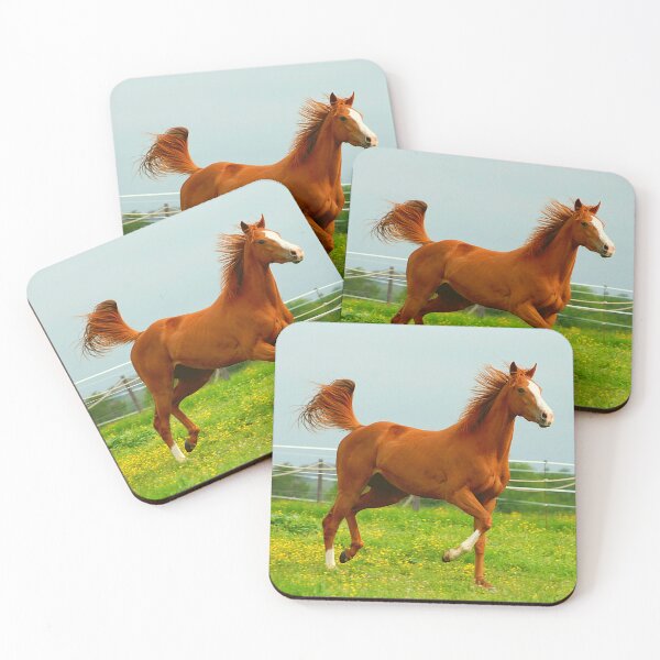 Item preview, Beautiful Brown & White Horse Galloping designed and sold by TheAnimalZ00.