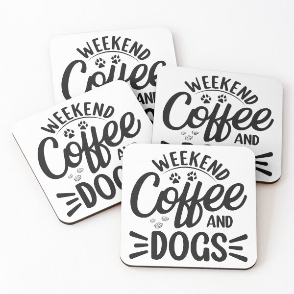 Item preview, Weekend Coffee and dogs designed and sold by senpaibunny.