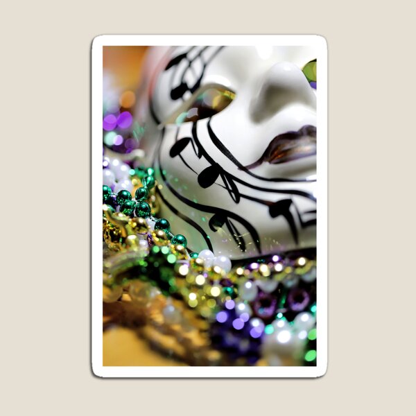 Mardi Gras I Magnet