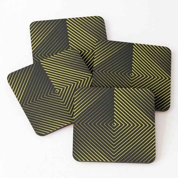 Item preview, Neon Yellow, Optical Illusion, Color Gradient, Optical Art - B09 designed and sold by AlfabetDesign.