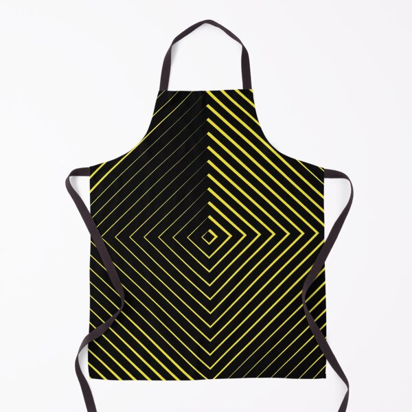 Aperçu de l'œuvre Jaune fluo, Illusion d'optique, Dégradé de couleur, Art optique - B09 créée et vendue par AlfabetDesign.