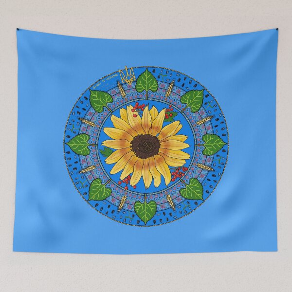 Item preview, Mandala for Ukraine designed and sold by mernstw.