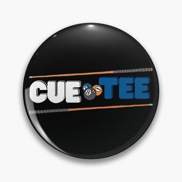Item preview, Billiards Pun Cue-Tee Cutie Design designed and sold by OnyxTurtle.