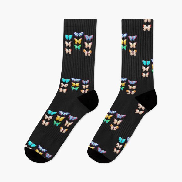Item preview, Impressionist 9 Colorful Butterflies  designed and sold by iASunshine.